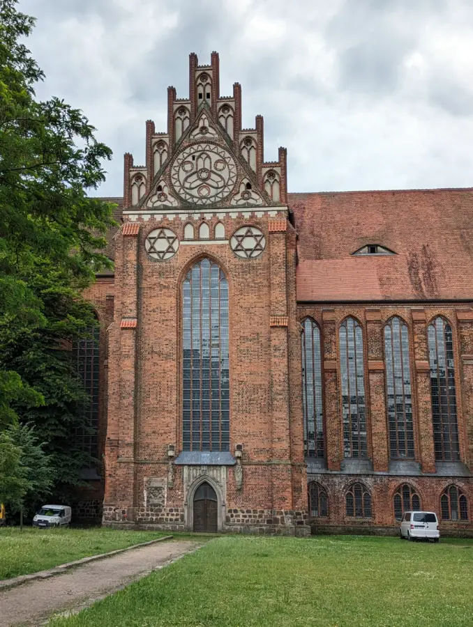 Gotischer Dom Stendal, Kirche mit Davidstern, Sehenswürdigkeiten Stendal, Tipps für Stendal, Sehenswürdigkeiten Altmark, Ausflugsziele Altmark