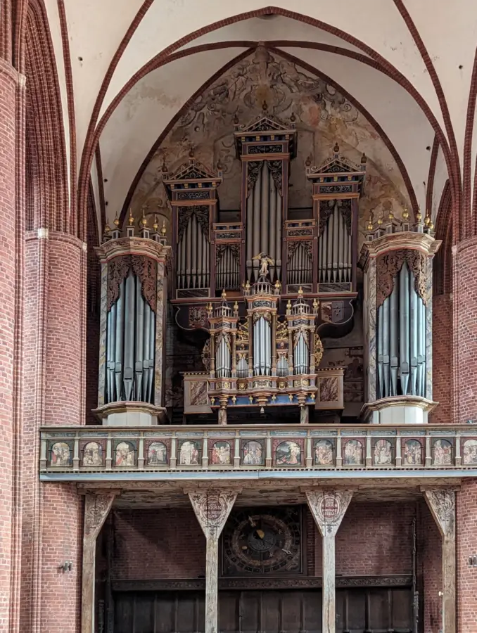 Orgel der St. Marienkirche Stendal, 
Sehenswürdigkeiten Stendal, Tipps für Stendal, Sehenswürdigkeiten Altmark, Ausflugsziele Altmark