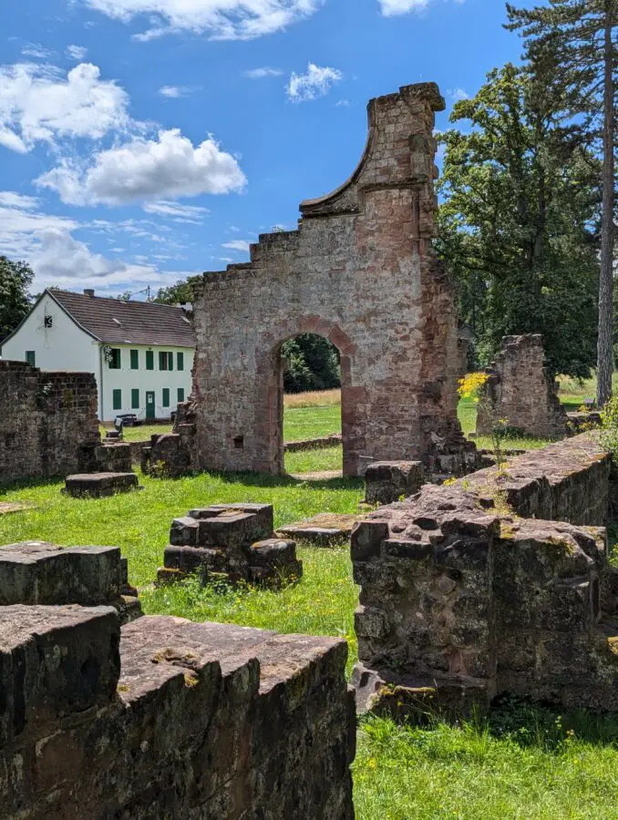 Sehenswürdigkeiten Bliesgau, Sehenswürdigkeiten Saarland, Klosterruine, Kloster Wörschweiler 