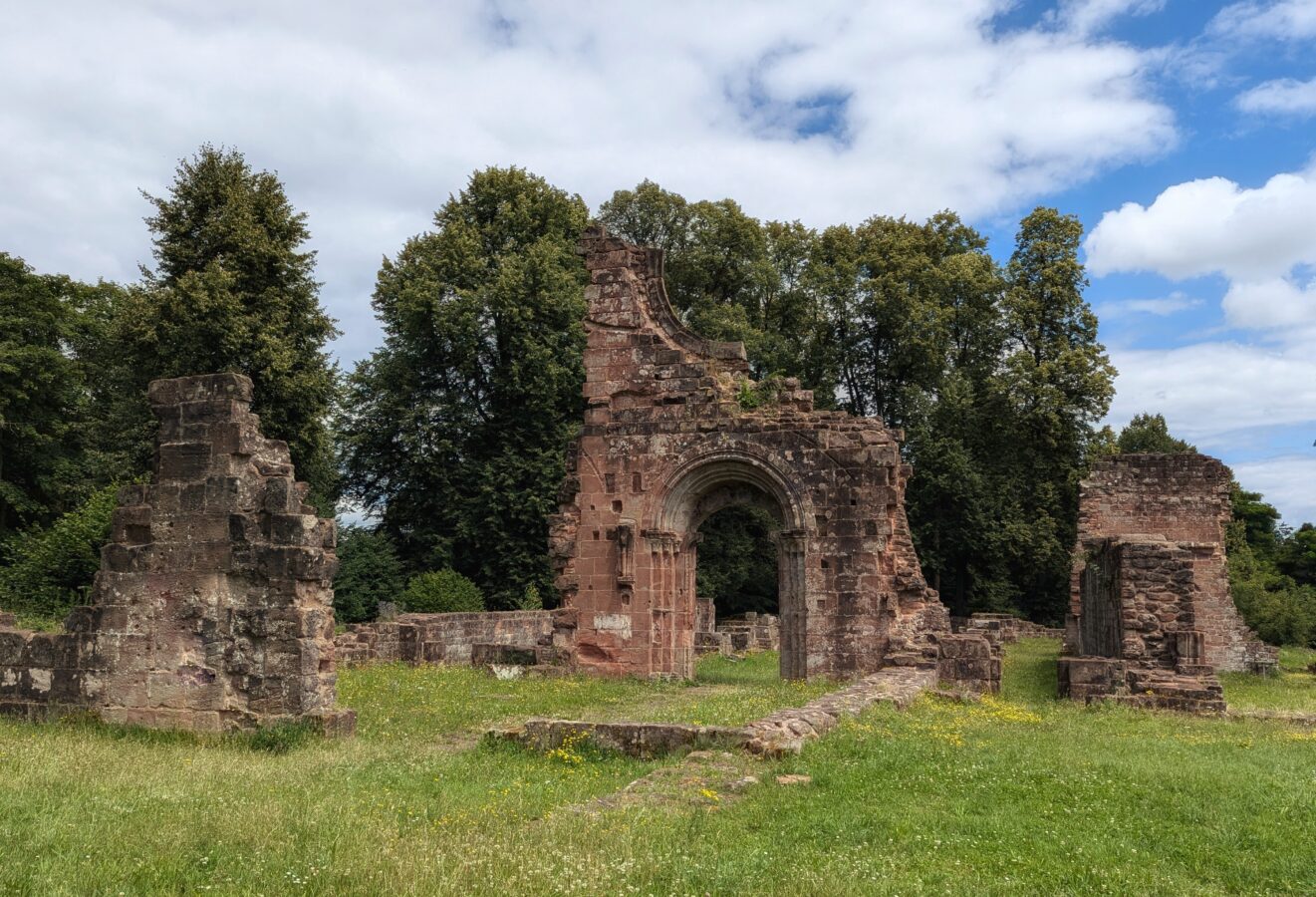 Sehenswürdigkeiten Bliesgau, Sehenswürdigkeiten Saarland, Klosterruine, Kloster Wörschweiler 