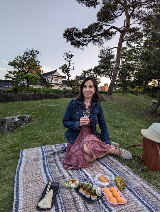 Burg Toyama, Burgen und Schlösser in Japan, Picknick in Japan