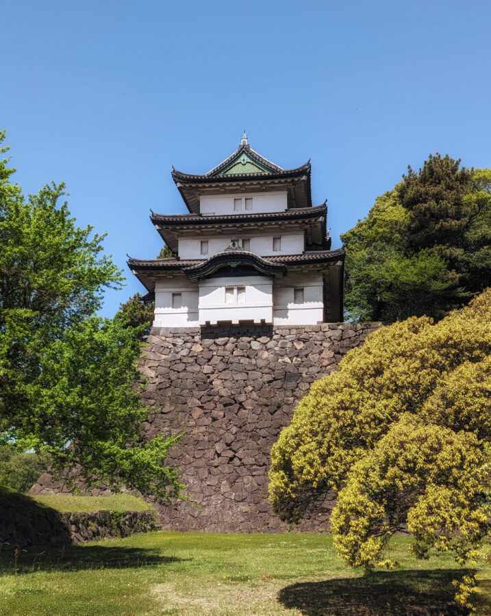 Burgen und Schlösser in Japan, Kaiserpalast in Tokio, Sehenswürdigkeiten Tokio